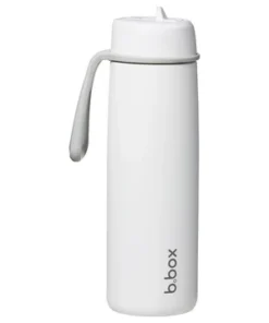 b.box 690mL Insulated Flip Top Bottle - white out